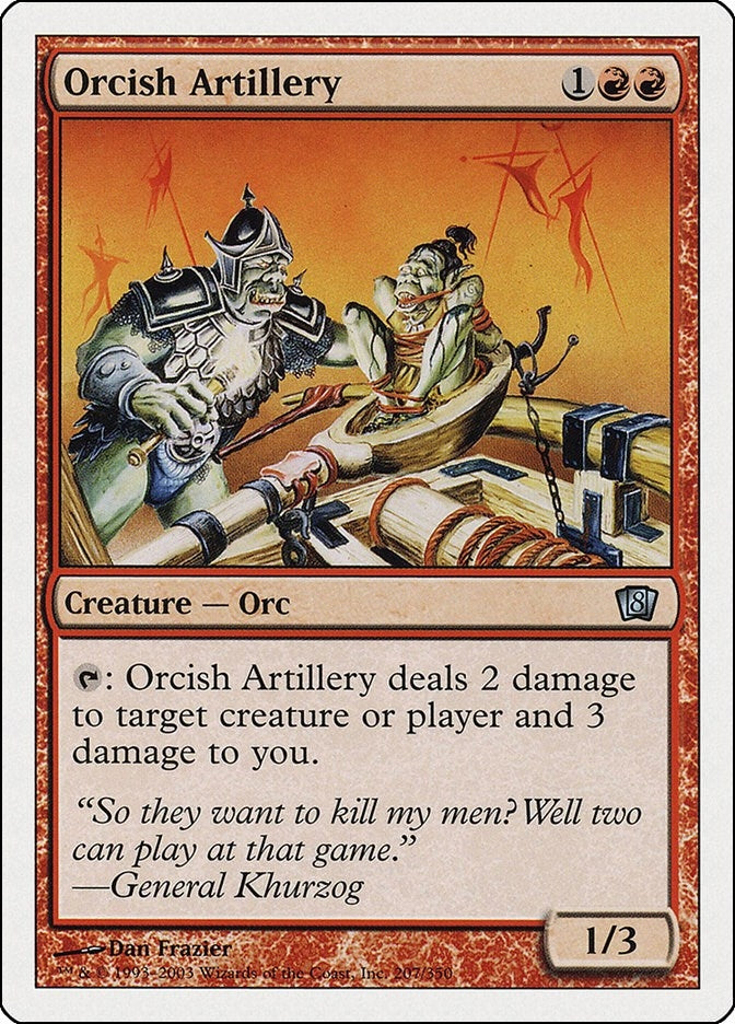 Orcish Artillery (207) [8ED]