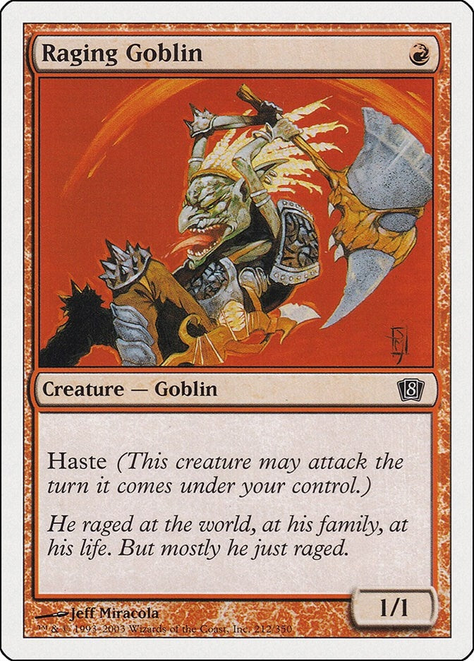 Raging Goblin (212) [8ED]