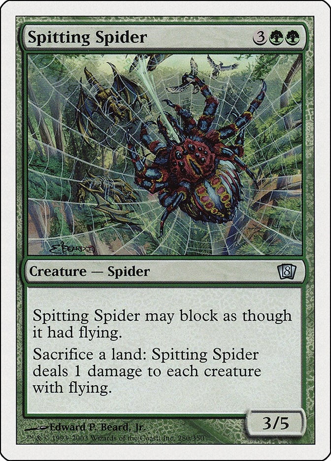 Spitting Spider (280) [8ED]