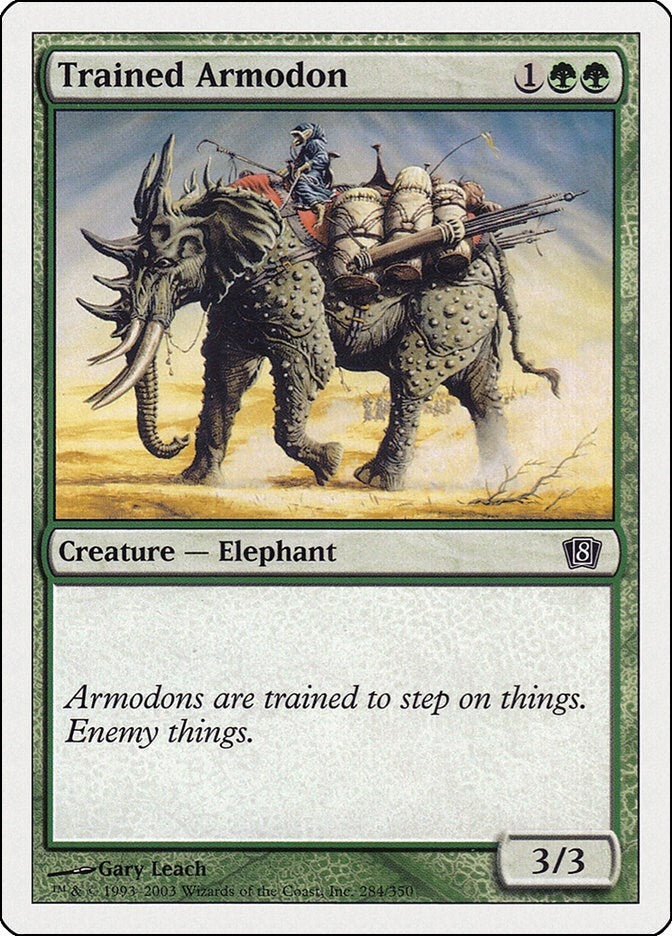 Trained Armodon (284) [8ED]