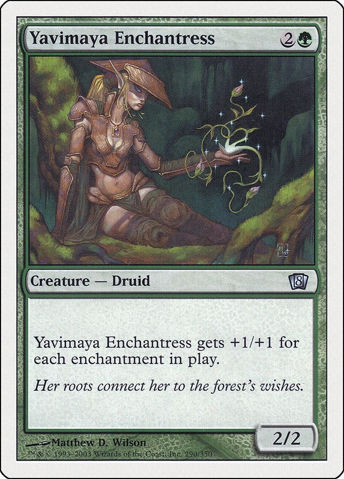Yavimaya Enchantress (290) [8ED]