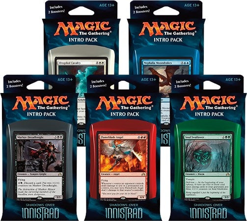 Shadows over Innistrad Intro Pack Set of 5 [SOI]