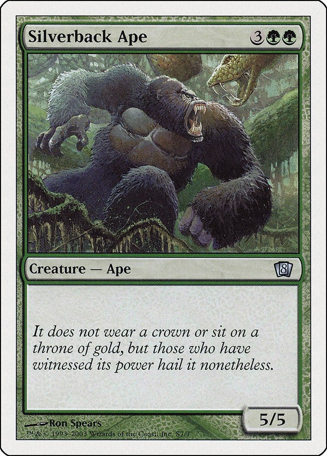 Silverback Ape (S7) [8ED]
