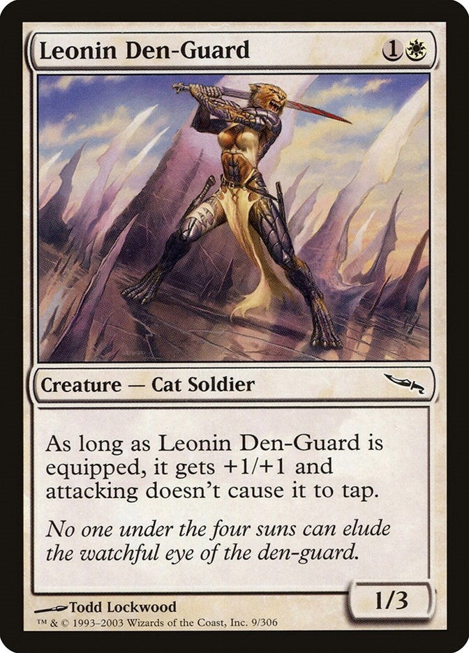 Leonin Den Guard (9) [MRD]