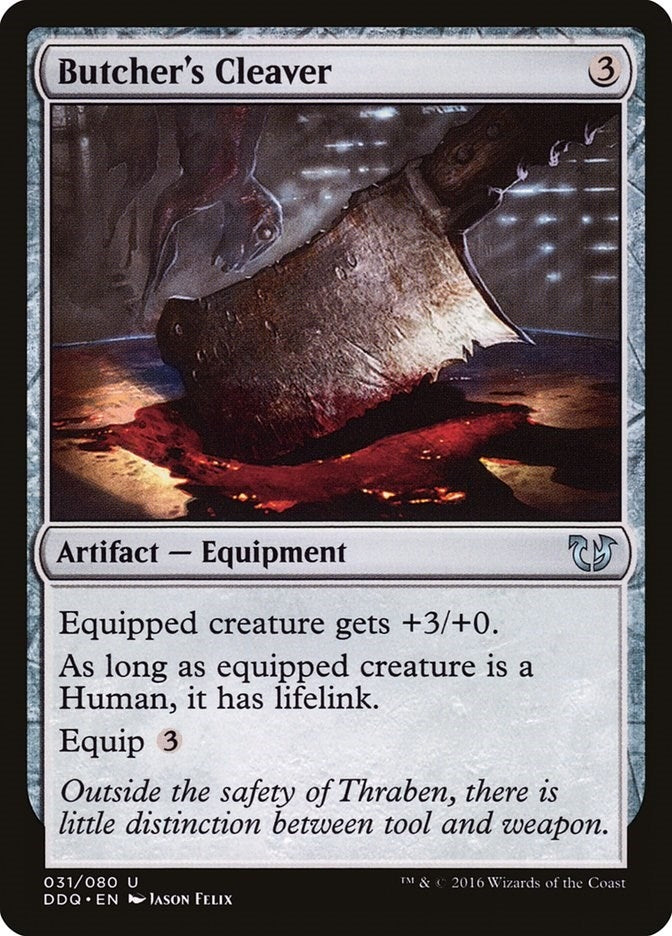 Butchers Cleaver (31) [DDQ]