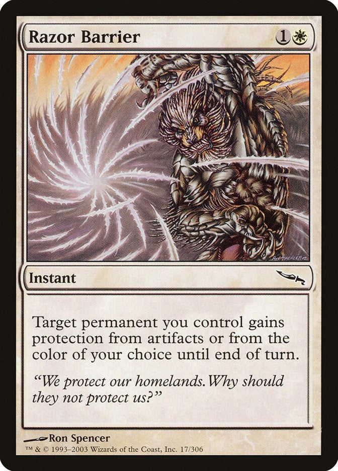 Razor Barrier (17) [MRD]