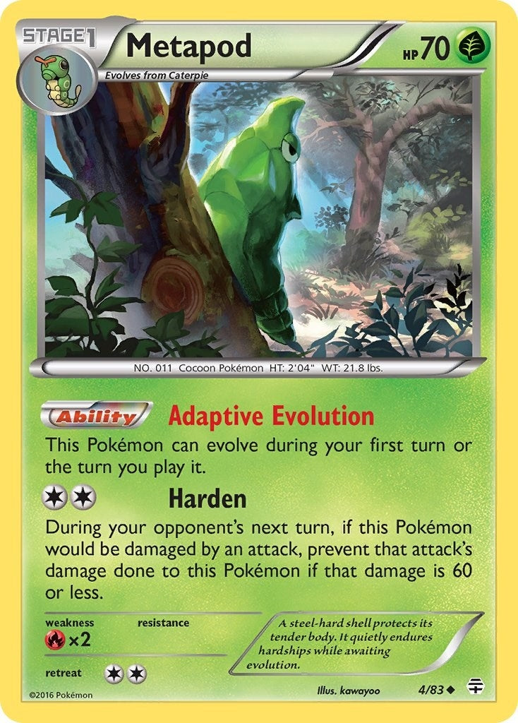 Metapod (4/83) [GEN]