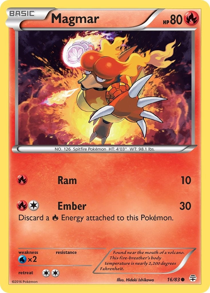 Magmar (16/83) [GEN]