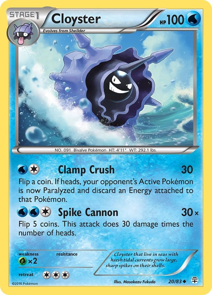 Cloyster (20/83) [GEN]