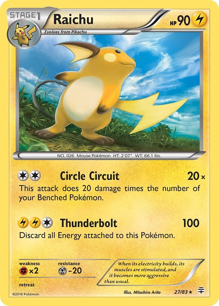 Raichu (27/83) [GEN]