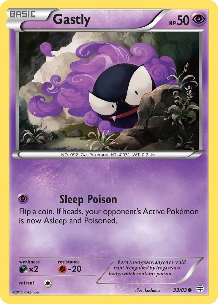 Gastly (33/83) [GEN]