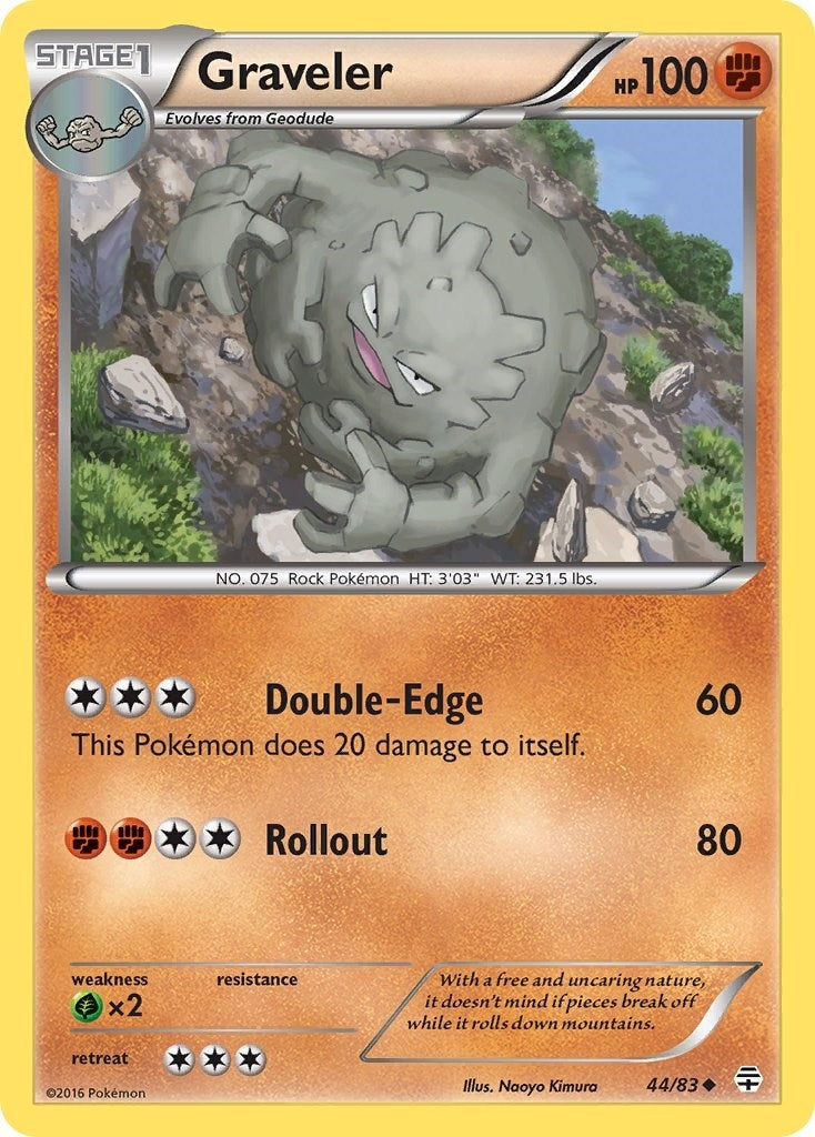 Graveler (44/83) (Generations)