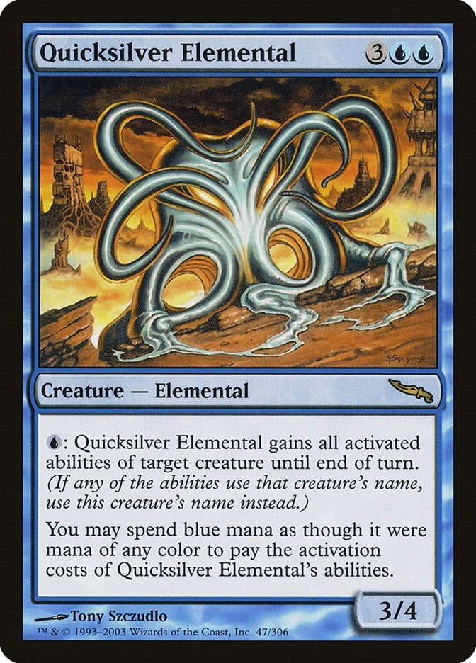 Quicksilver Elemental (47) [MRD]