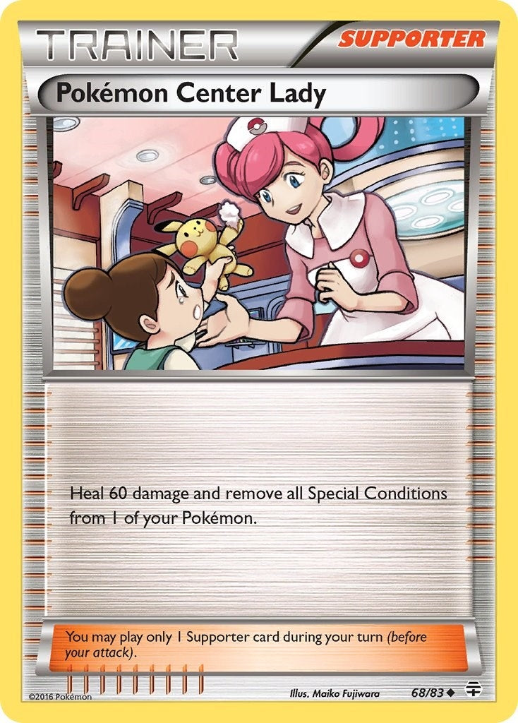 Pokemon Center Lady (68/83) [GEN]