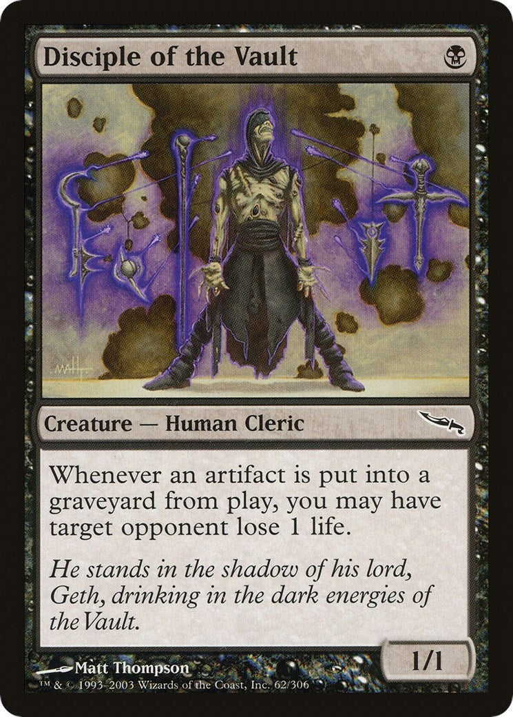Disciple of the Vault (62) [MRD]