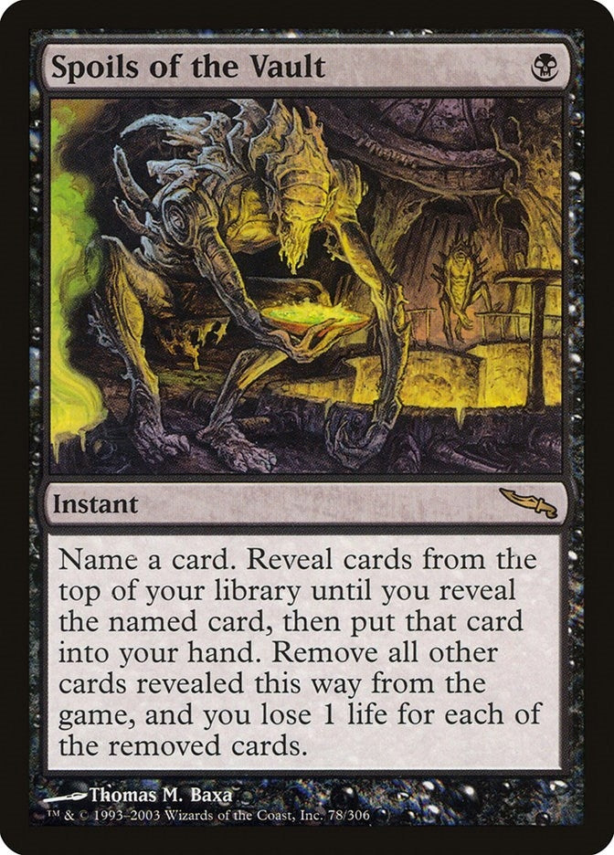 Spoils of the Vault (78) [MRD]
