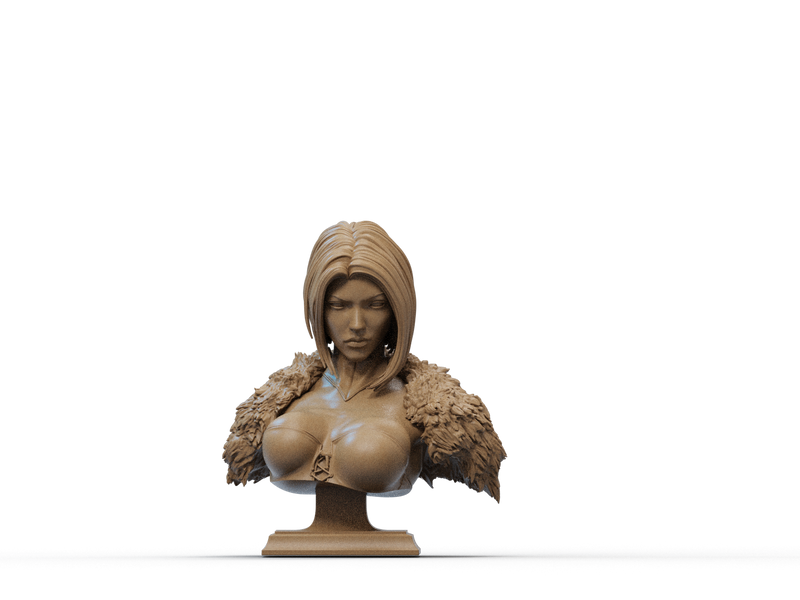 Emma Frost Resin Bust - Design 3 - view 2