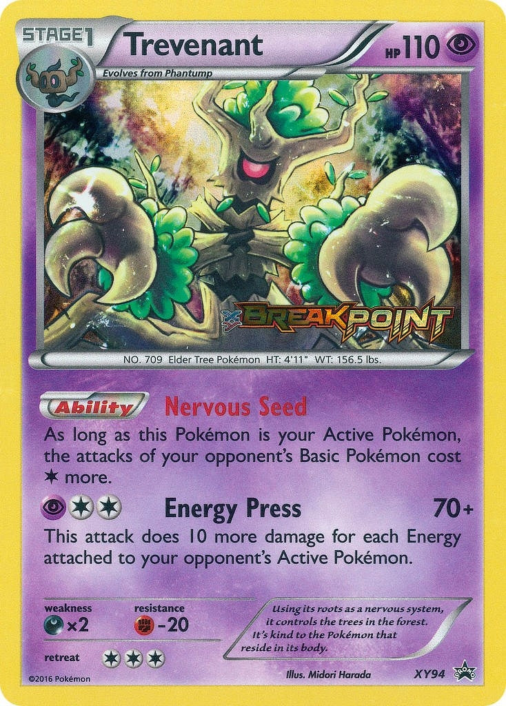 Trevenant Prerelease (XY94) [PR]