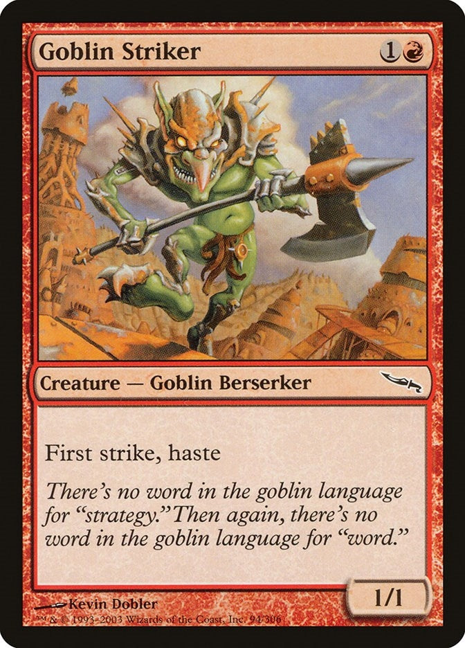 Goblin Striker (94) [MRD]