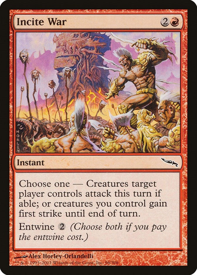 Incite War (96) [MRD]