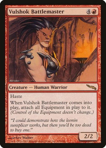 Vulshok Battlemaster (110) [MRD]