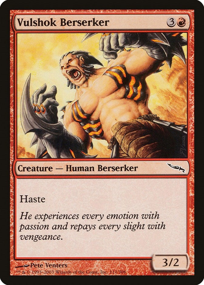 Vulshok Berserker (111) [MRD]