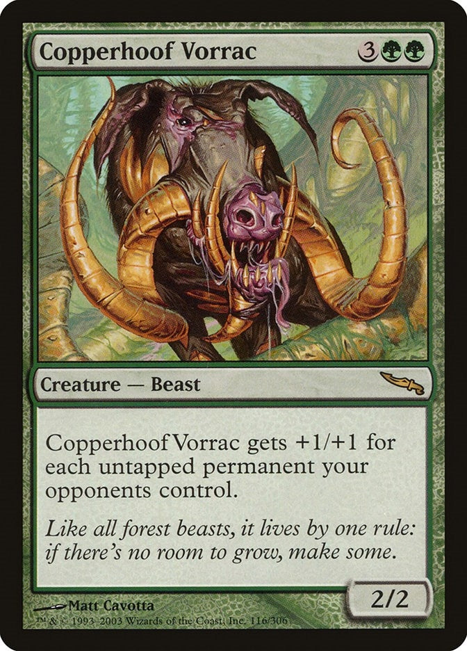 Copperhoof Vorrac (116) [MRD]