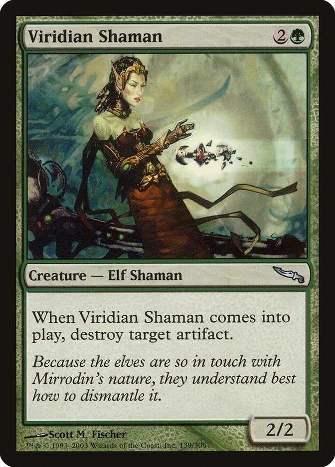 Viridian Shaman (139) [MRD]