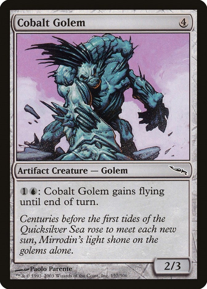 Cobalt Golem (157) [MRD]