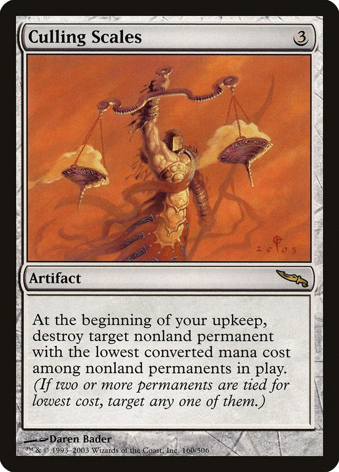 Culling Scales (160) [MRD]