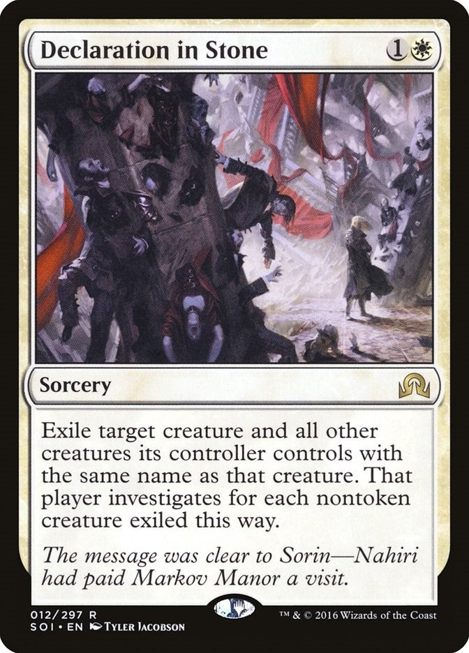 Declaration in Stone (12) [SOI]