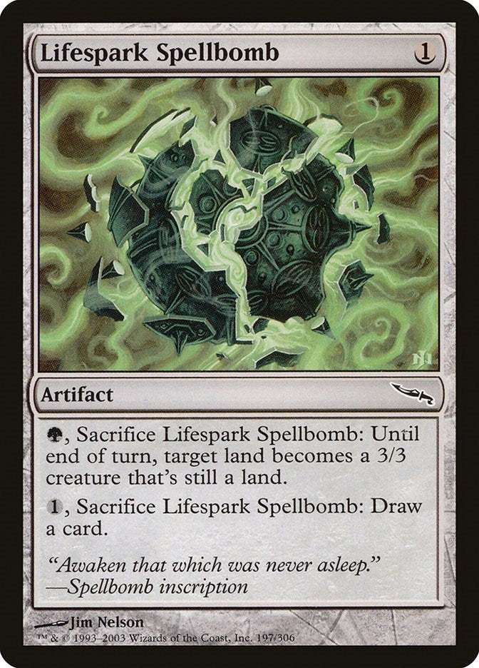 Lifespark Spellbomb (197) [MRD]
