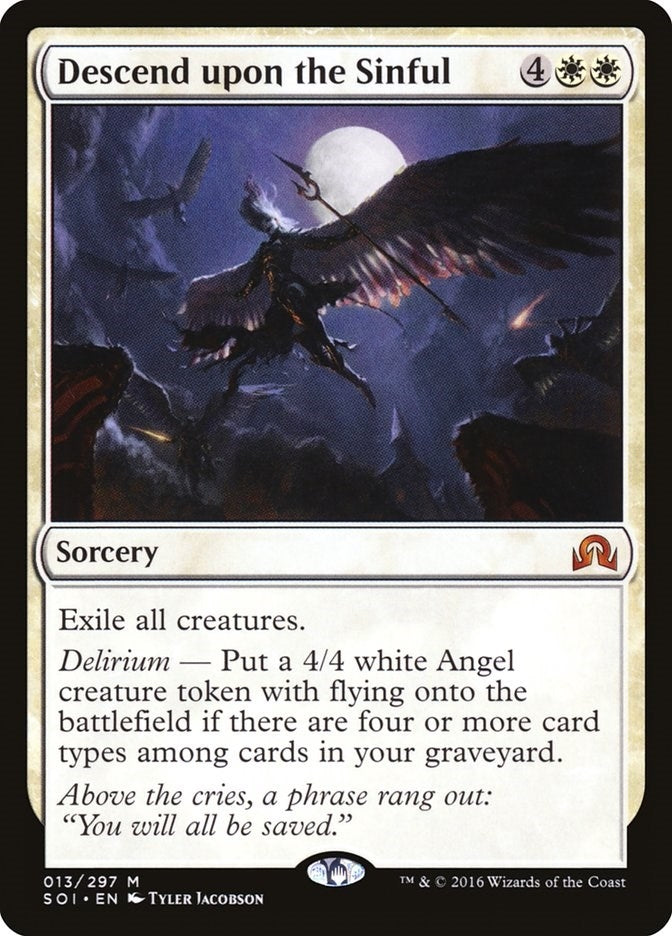 Descend upon the Sinful (13) [SOI]
