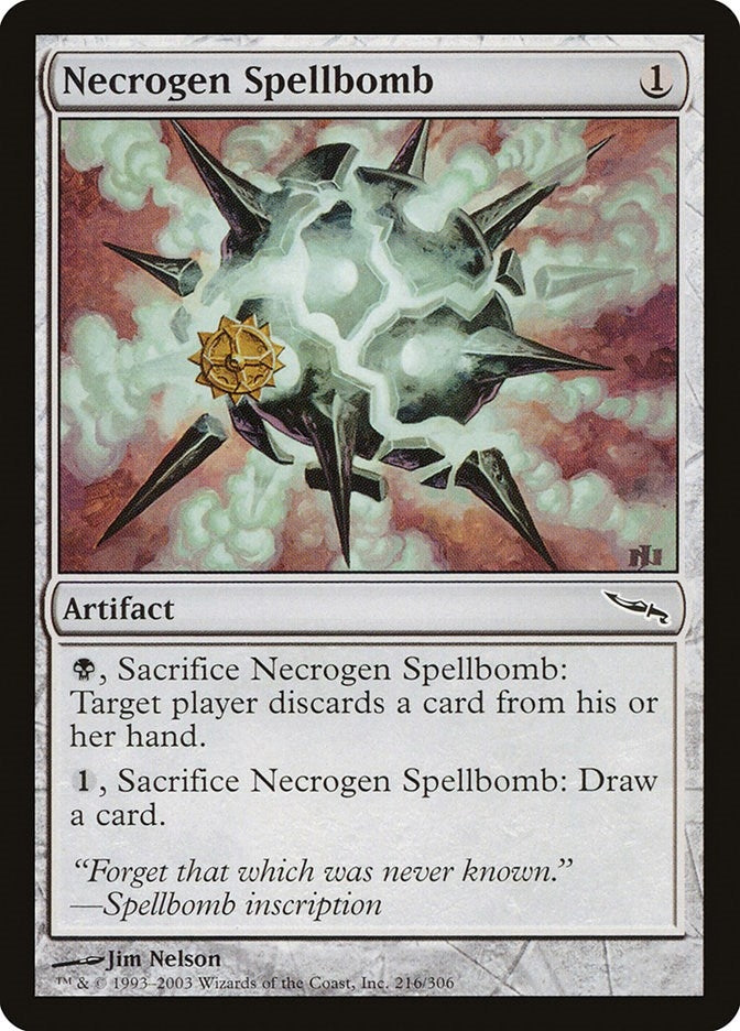 Necrogen Spellbomb (216) [MRD]