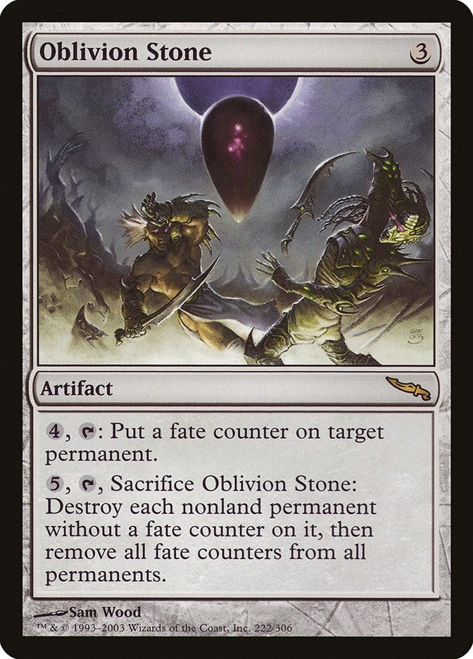 Oblivion Stone (222) [MRD]