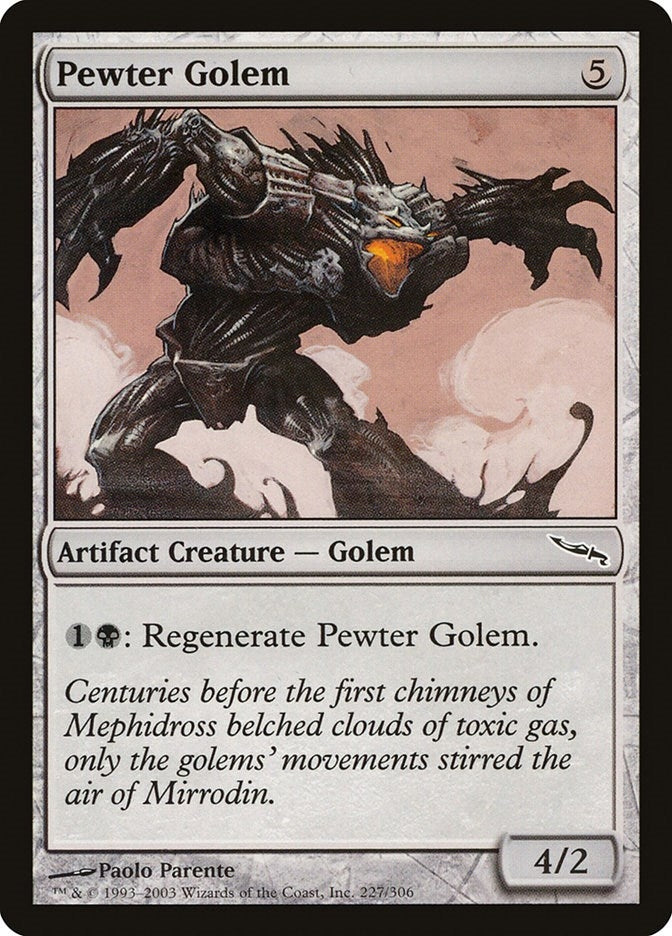 Pewter Golem (227) [MRD]