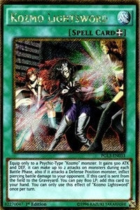 Kozmo Lightsword (PGL3-EN033) [PG3]