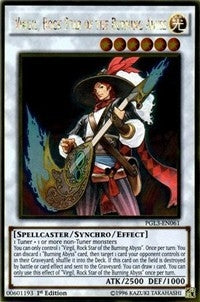 Virgil Rock Star of the Burning Abyss (PGL3-EN061) [PG3]