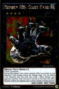 Number 106 Giant Hand (PGL3-EN075) [PG3]