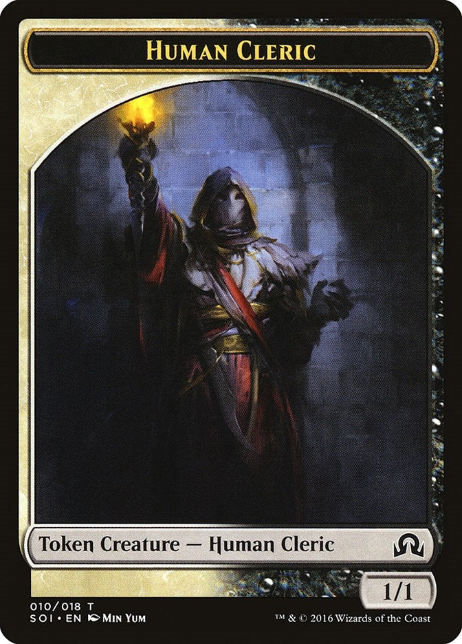 Human Cleric Token (10) [SOI]