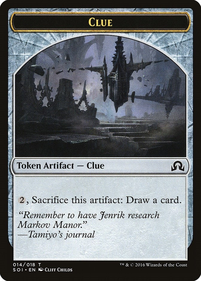 Clue Token 014 (14) [SOI]