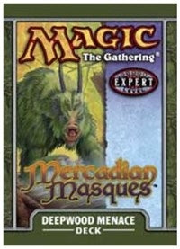 Mercadian Masques Theme Deck Deepwood Menace [MMQ]