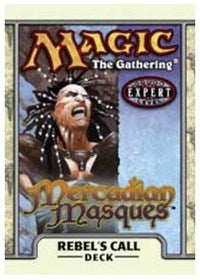 Mercadian Masques Theme Deck Rebels Call [MMQ]