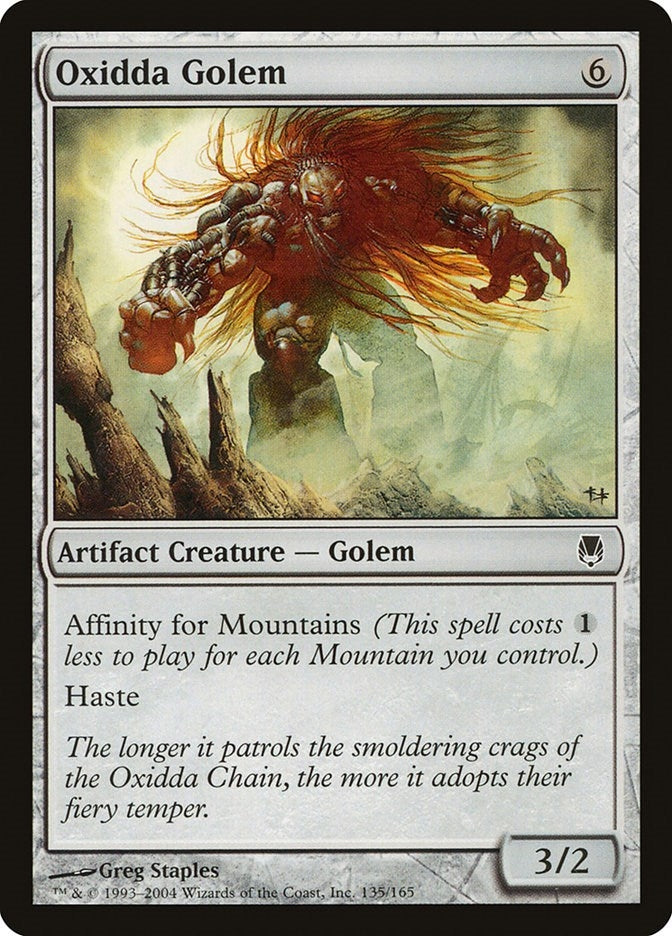 Oxidda Golem (135) [DST]