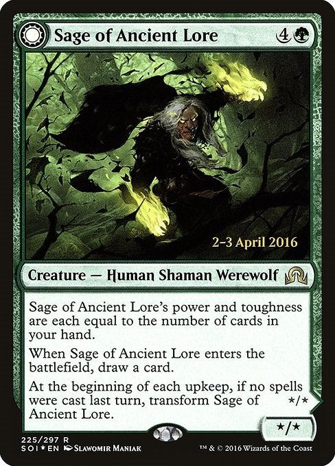 Sage of Ancient Lore (225) [PRE]