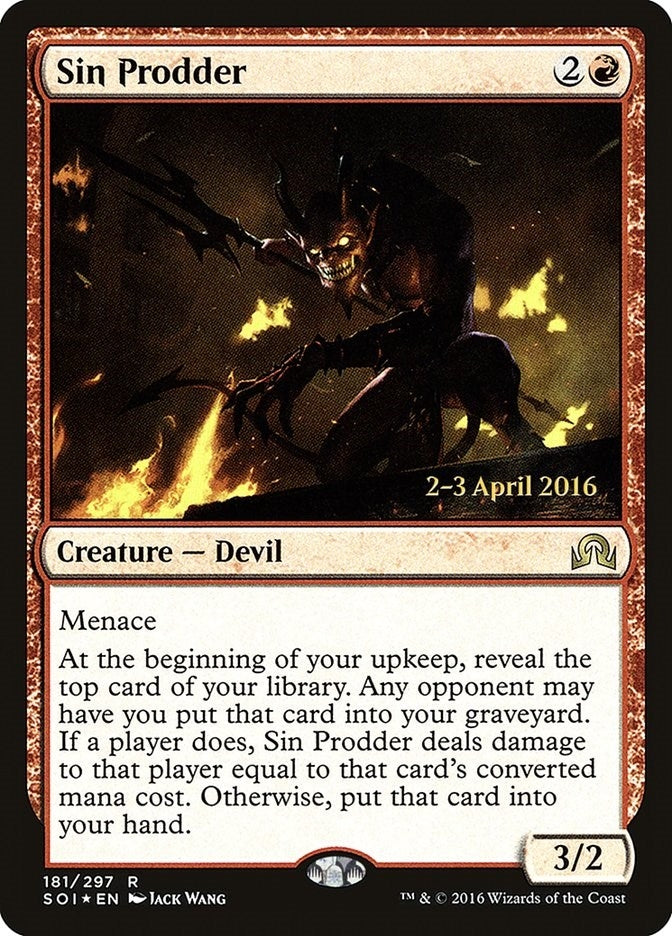 Sin Prodder (181) [PRE]