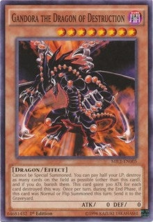 Gandora the Dragon of Destruction (MIL1-EN005) [MIL1]