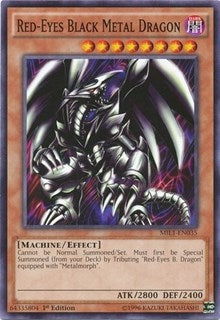 Red Eyes Black Metal Dragon (MIL1-EN035) [MIL1]