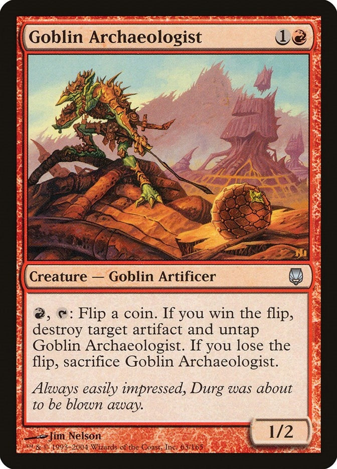 Goblin Archaeologist (63) [DST]