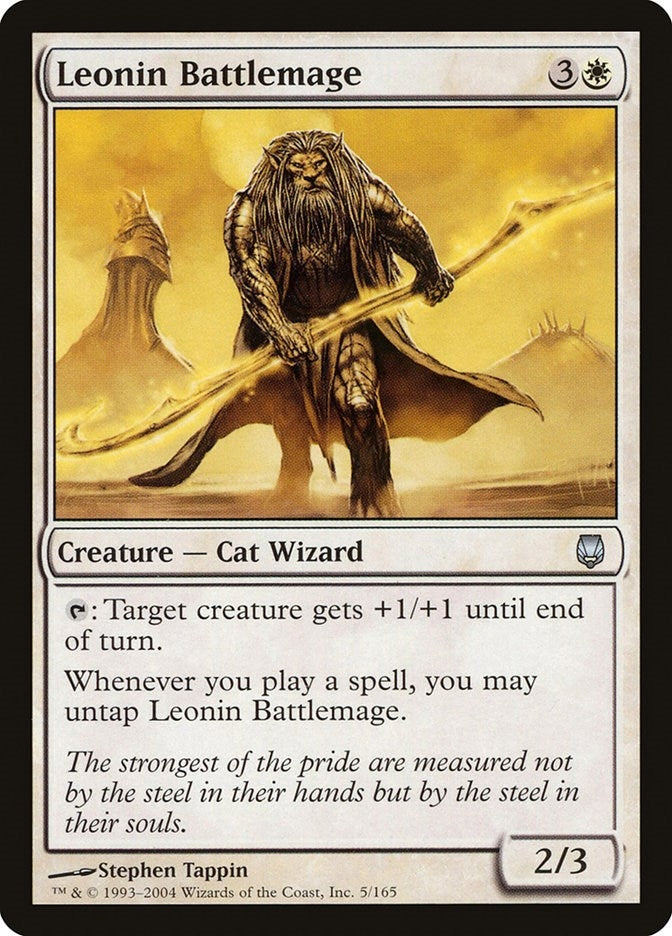 Leonin Battlemage (5) [DST]
